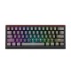 геймърска клавиатура Marvo 61 keys TKL - KG962G - RED switches, RGB