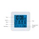 Global Radio Controlled Alarm Clock with Indoor Thermometer