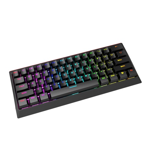 геймърска клавиатура Marvo 61 keys TKL - KG962G - RED switches, RGB