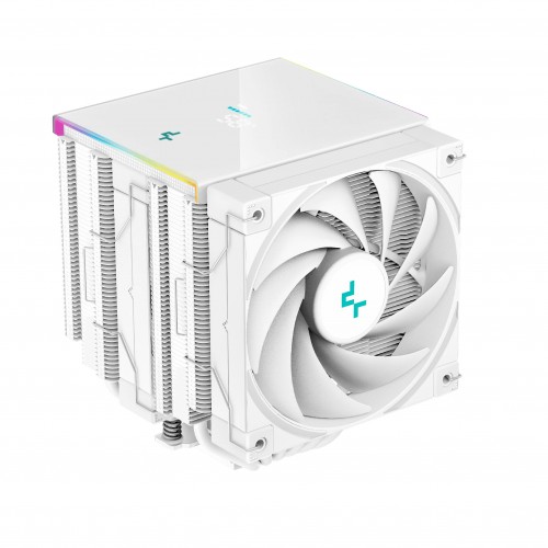 охладител DeepCool AK620 Digital White - Dual-Tower - LGA1700/AM5