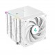 охладител DeepCool AK620 Digital White - Dual-Tower - LGA1700/AM5