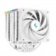 охладител DeepCool AK620 Digital White - Dual-Tower - LGA1700/AM5