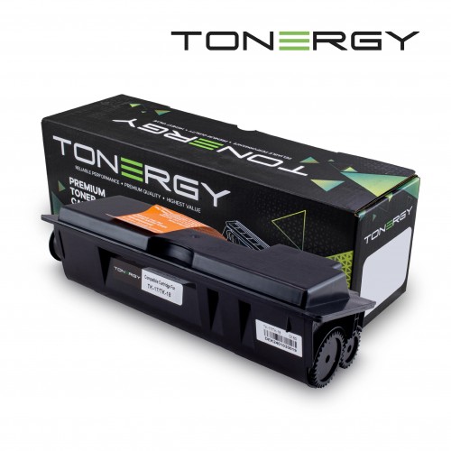 Tonergy Compatible Toner Cartridge KYOCERA TK-17 TK-18 TK-100 Black, 6k