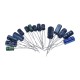 200pcs/lot 15 Values Radial electrolytic capacitor starter kit