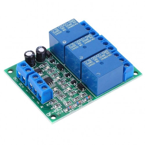 3 Channel Relay 3CH Self-Locking Relay Module