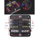 Car Boat Fuse Box Holder With 6 Ways Blade Fuse