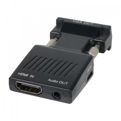 адаптер VCom HDMI F / VGA M with Audio