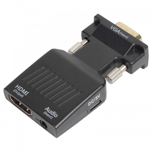 адаптер VCom VGA M / HDMI F with Audio