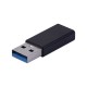 VCom Adapter USB 3.0 AM -&gt; Type-C F - CA436MI