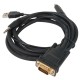 кабел VCom VGA M / HDMI M - 1.8 метра