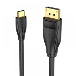 Vention кабел Cable Type-C to DisplayPort - 1.5m 8K Black - CGYBG Vention кабел Cable Type-C to DisplayPort - 1.5m 8K Black - CGYBG