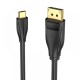 Vention Cable Type-C to DisplayPort - 1.5m 8K Black - CGYBG