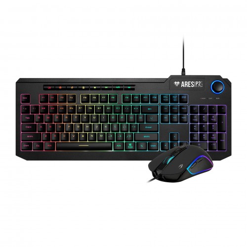 геймърски комплект Gamdias 2-in-1 Keyboard, Mouse - ARES P2 Lite