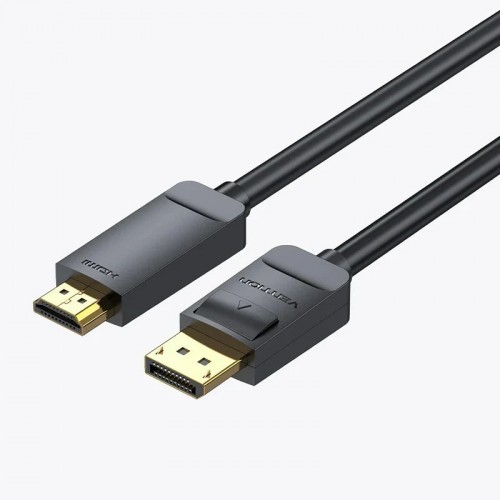 кабел Vention DisplayPort към HDMI 3 метра - 4K, Gold Plated