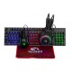 Геймърски комплект Marvo Loot 40 CM416 4-in-1 - Keyboard, Headset, Mouse, Mousepad