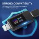 USB тестер KWS-MX18L 4-30V 0-6.5A / черен