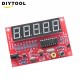 DIY Kit Digital LED Frequency Counter 1Hz-50MHz Crystal Oscillator Meter Tester