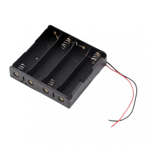 4 PCS 18650 Power Battery Storage Case Holder