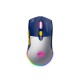 Marvo Wireless Gaming Mouse Duke 55 White - 4800dpi, 2.4G, Bluetooth