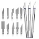 13Pcs Metal Carving Knife Pen