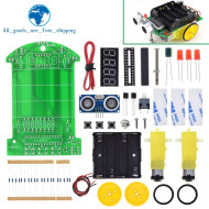 Комплект за сглобяване D2-4 Ranging Car за Arduino Комплект за сглобяване D2-4 Ranging Car за Arduino