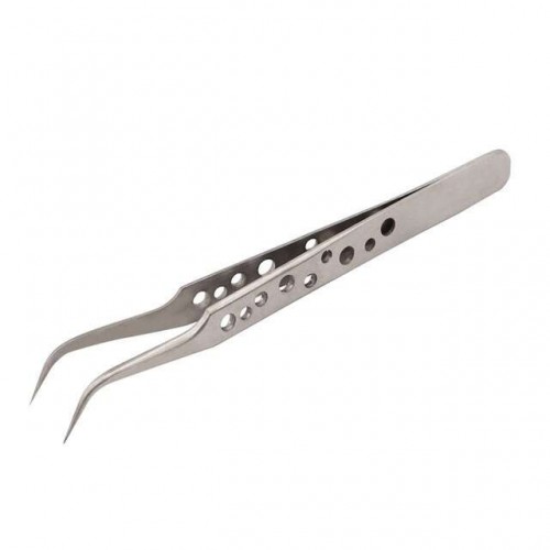 Anti-static Curved Tweezers HRC40