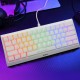 Marvo Gaming Mechanical keyboard 61 keys TKL Hecate 61R WH - RED switches, RGB