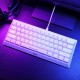 Marvo Gaming Mechanical keyboard 61 keys TKL Hecate 61R WH - RED switches, RGB