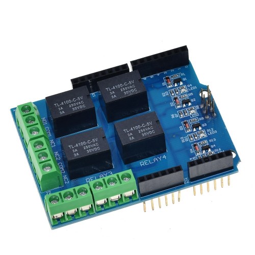 4 channel 5V relay control expansion board for arduino UNO R3 mega 2560