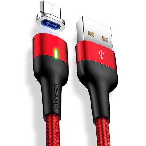 USAMS SJ327 U28 Aluminium Alloy Type-C Magnetic Cable