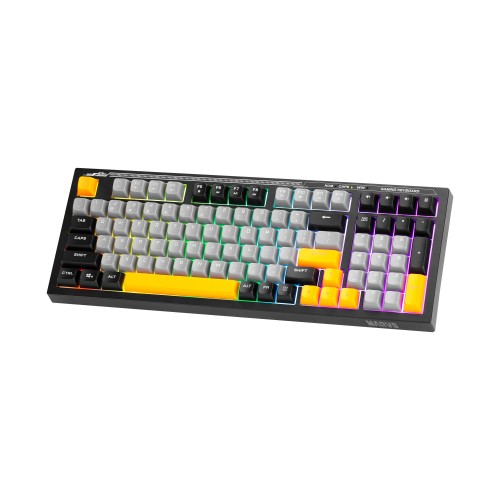 Marvo Gaming Keyboard Soldat S50B - Rainbow, 98 keys