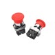 XB2-BS Mushroom Head Emergency Stop Push Button Switch Self-locking