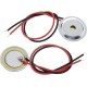 Piezo Ceramic Wafer Plate Dia 15mm for Buzzer Loudspeaker + Aluminum Shell