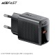 Acefast Charger Wall GaN PD30W - A102 - USB-C x 1, Black