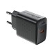 Acefast Charger Wall GaN PD25W - A104 - USB-C x 1, Black