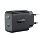 Acefast Charger Wall GaN PD30W - A21 - USB-C x 1, Black