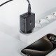 Acefast Charger Wall GaN PD 35W - A57 - USB-C x 1, USB-A x 2, Black