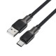 Acefast USB-A to USB-C Cable 3A 1.2m - C10-04 - Black