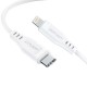 Acefast USB-C to Lightning Cable 30W 1.20m MFI Certified TPE - C3-01 - White