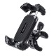 Acefast Bicycle phone holder - Anti-skid, Shock-Absorbing - D23 - Black