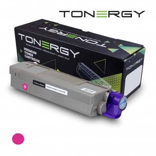 Tonergy Compatible Toner Cartridge OKI 44315302 Magenta, 6k