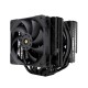 Thermalright CPU Cooler Frost Commander 140 Black - Dual-Tower