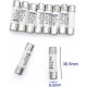 DC PV Solar Ceramic Fuse 16A / 10*37MM