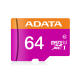 Карта памет ADATA Premier microSDHC/SDXC UHS-I Class10 Memory Card 64GB с адаптер