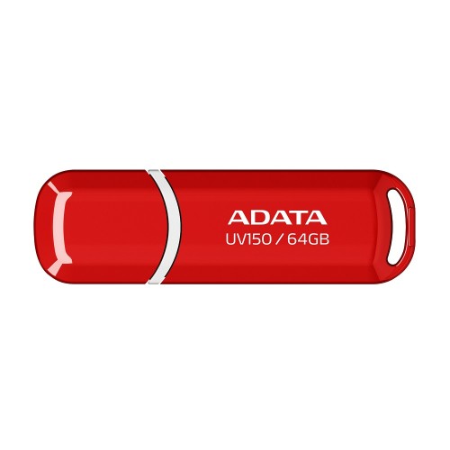 USB флаш памет ADATA UV150 64GB червена