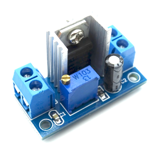 Модул DC-DC понижаващ конвертор 4.2-40V до 1.2-37V LM317