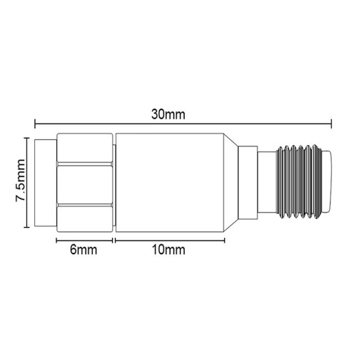CA-23RP N M to N F Anti-Lightning Antenna Surge Protector