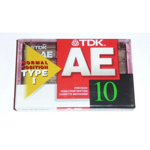 Аудио касета TDK AE 10 (1998) Аудио касета TDK AE 10 (1998)