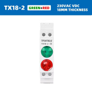 Индикаторна лампа Taxnele TX18-2/RG AC/DC 220V