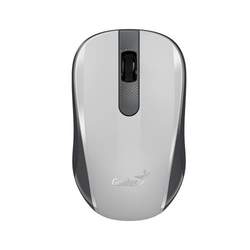безжина безшумна мишка Genius - NX-8008S бяло+сиво - 2.4GHz безжина безшумна мишка Genius - NX-8008S бяло+сиво - 2.4GHz